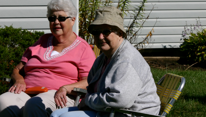 Donna and Dorothy Labor Day