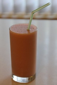 Cantelope smoothie