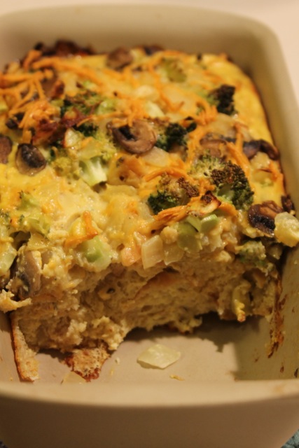 veggie egg bake