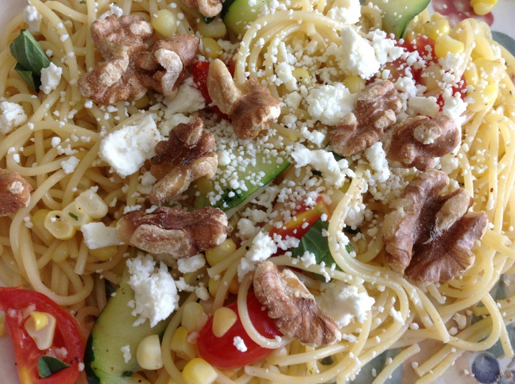 pasta with goat cheese