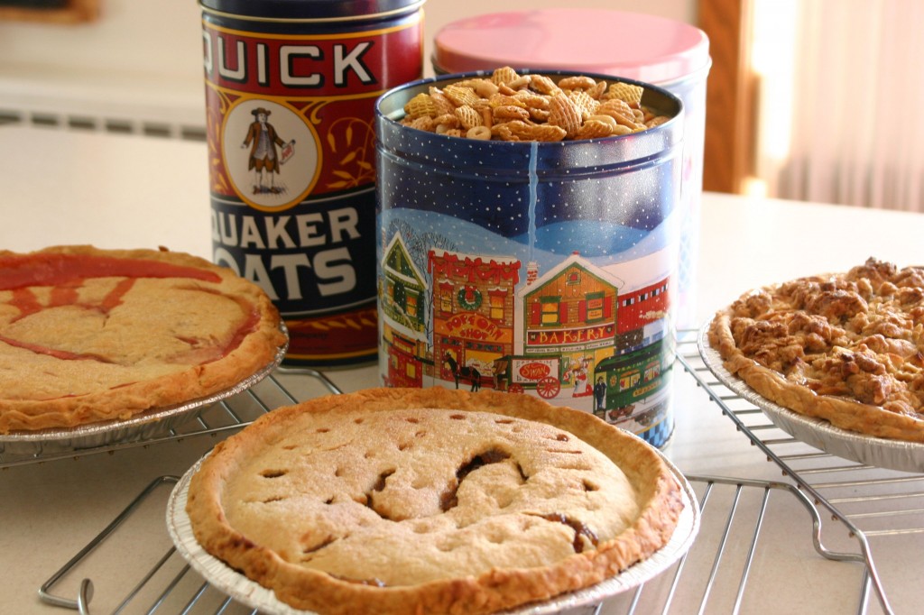 Thanksgiving baking