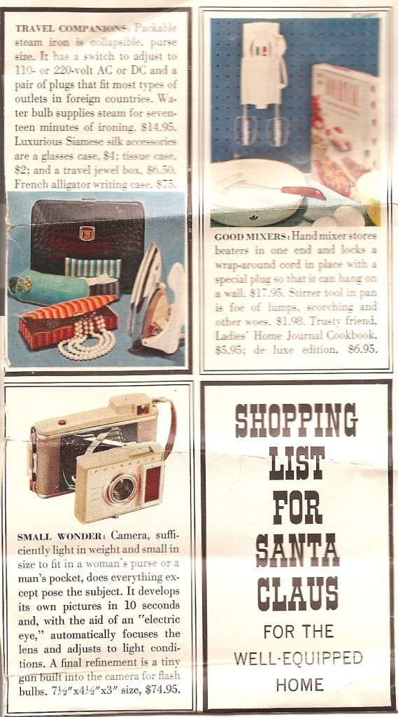 Christmas 1961-1