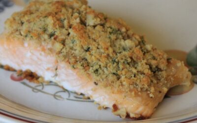 Walnut Encrusted Salmon Fillets