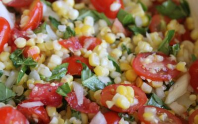 Fresh Corn and Tomato Salad