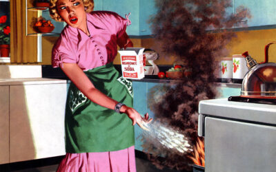 No Recipe Today ‘Cause the Kitchen’s on Fire