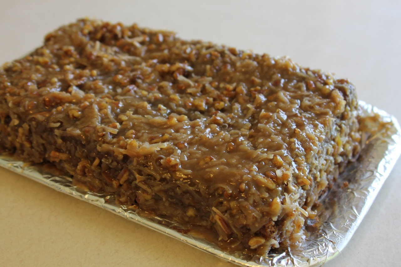 homemade german chocolate cake