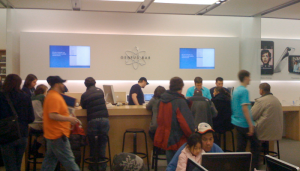 Sitting at the Genius Bar