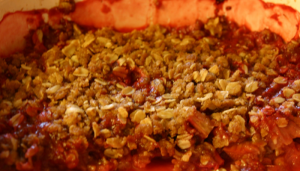 Strawberry-Rhubarb Crisp