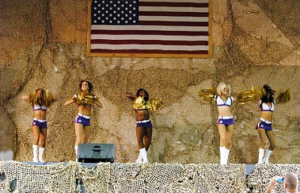 Jet Setting with the Viking Cheerleaders