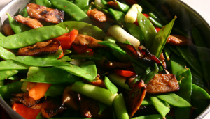 Honey-Mustard Pork Stir Fry