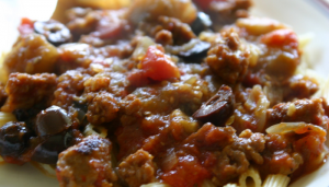 Eggplant Pomadora Pasta…with a New Twist