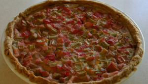 Grandma Dorothy’s Favorite Rhubarb Pie
