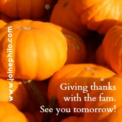 Happy Thanksgiving!