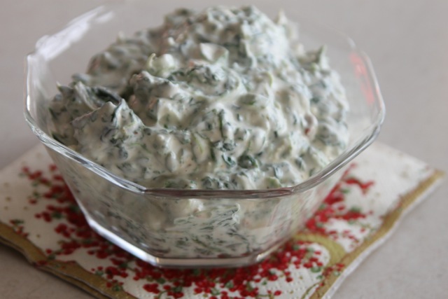Favorite Dairy-Free Recipe: Easy Spinach Dip