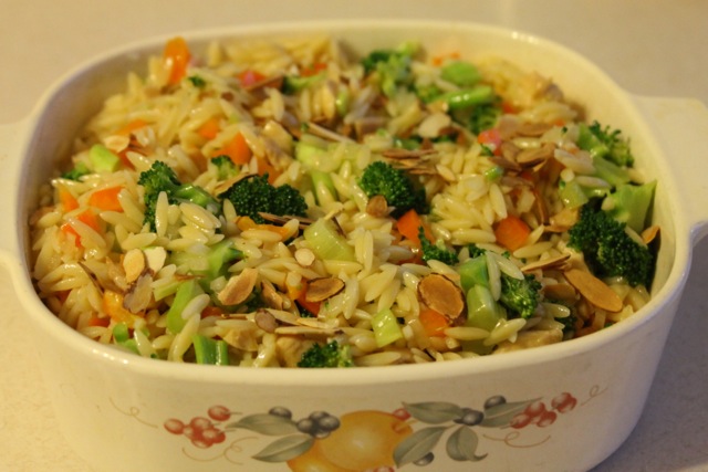 Asian Orzo Salad