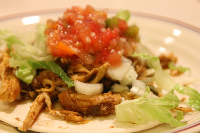 Crock Pot Chicken Fajitas