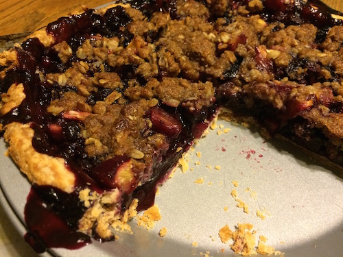 Blueberry Pineapple Pie