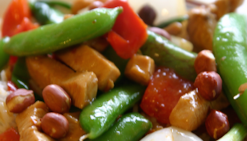 Peanut Lemon Stir Fry for a Fantastic Fourth