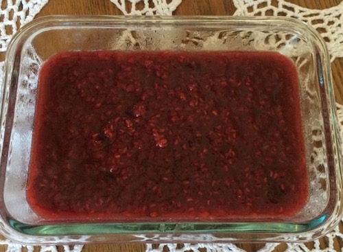 Low-Sugar Raspberry Chipotle Sauce