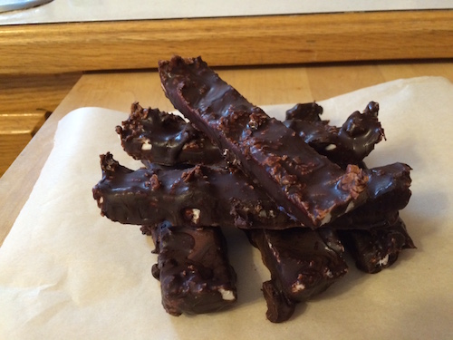 Dairy Free Coconut Chocolate Bars