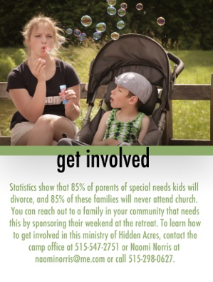 Wanted: Special Needs Family Camp Volunteers