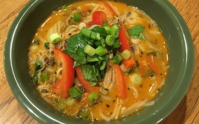 Slow Cooker Chicken Thai Soup