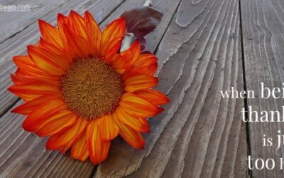 When Being Thankful Is Hard As a Special Needs Parent