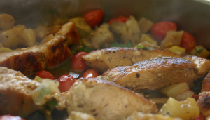 Chicken Stew with Ratatouille Veggies – Including Eggplant & Zucchini