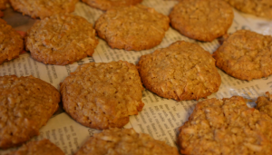Chewy Coconut-Oatmeal Cookies