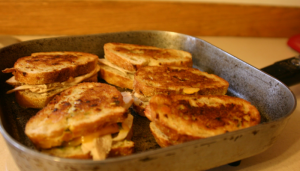 Grilled Turkey-Pesto Sandwich