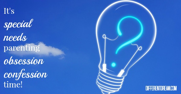 1238327_questions What special needs parenting obsessions make you feel like your brain is a hamster wheel? Guest blogger April Brownlee confesses her obsessions in this post.