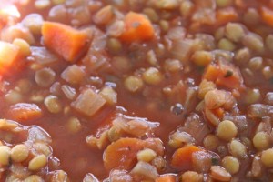 Lentil-Tomato Soup