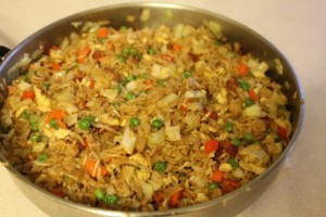 Clean Out the Fridge Fried Rice