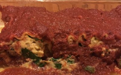 Dairy-Free Lasagna Rolls