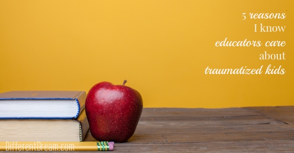 Educators Care about Traumatized Kids