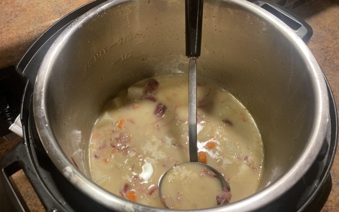 Ham and Potato Soup in the Instant Pot