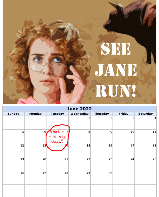 June 7, 2022 Is a Big Deal for See Jane Run!