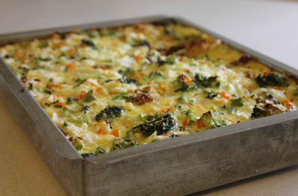 The Best Non-Dairy Egg Bake Ever